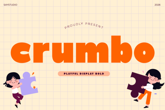 Crumbo: The Playful Display Font That Brings Joy to Every Design