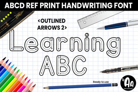 Discovering the Educational Charm of Abcd Ref Outlined Arrows2