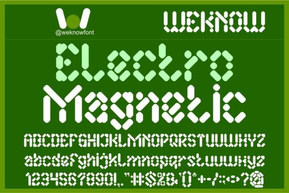 Electro Magnetic: Where Tech Meets Art in Modern Typography