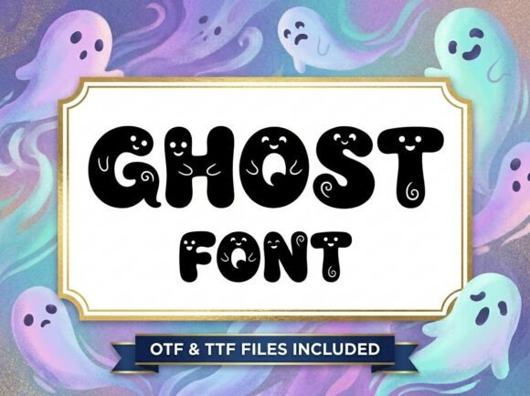 Ghost: The Font That Makes Halloween Adorable, Not Scary