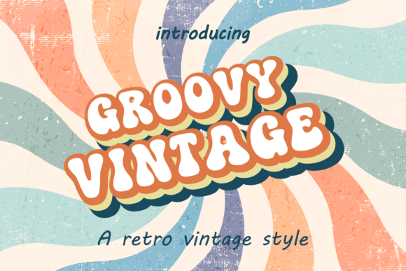 Groovy Vintage: A Font That Captures the Soul of 70s Design