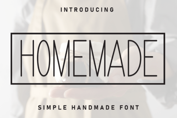 Homemade: The Whimsical Font That Feels Like a Warm Hug