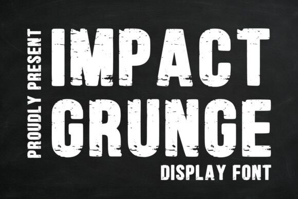 Impact Grunge: Unleash Raw, Vintage Power in Your Designs