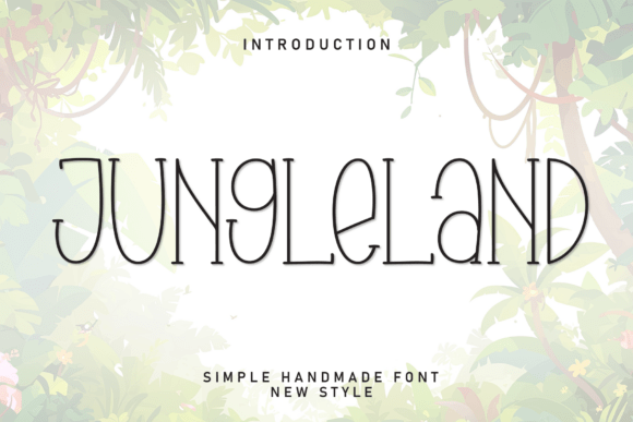 Jungleland: A Font That Whispers of Enchanted Journeys