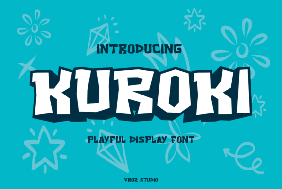 Kuroki: The Energetic Display Font That Injects Instant Personality