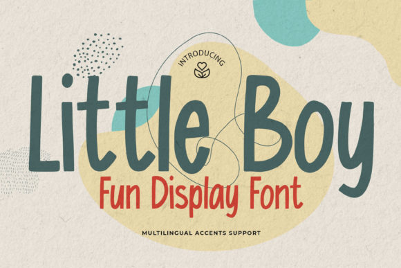 Little Boy Font: A Hand-Drawn Typeface for Authentic Design