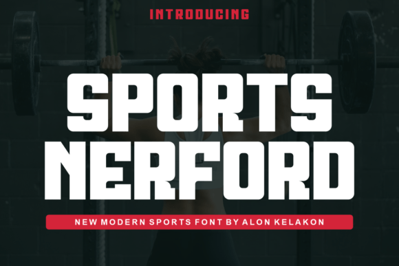Sports Nerford: A Bold Typeface for Maximum Impact