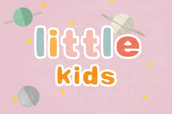 The Handwritten Charm of Little Kids for Authentic Projects